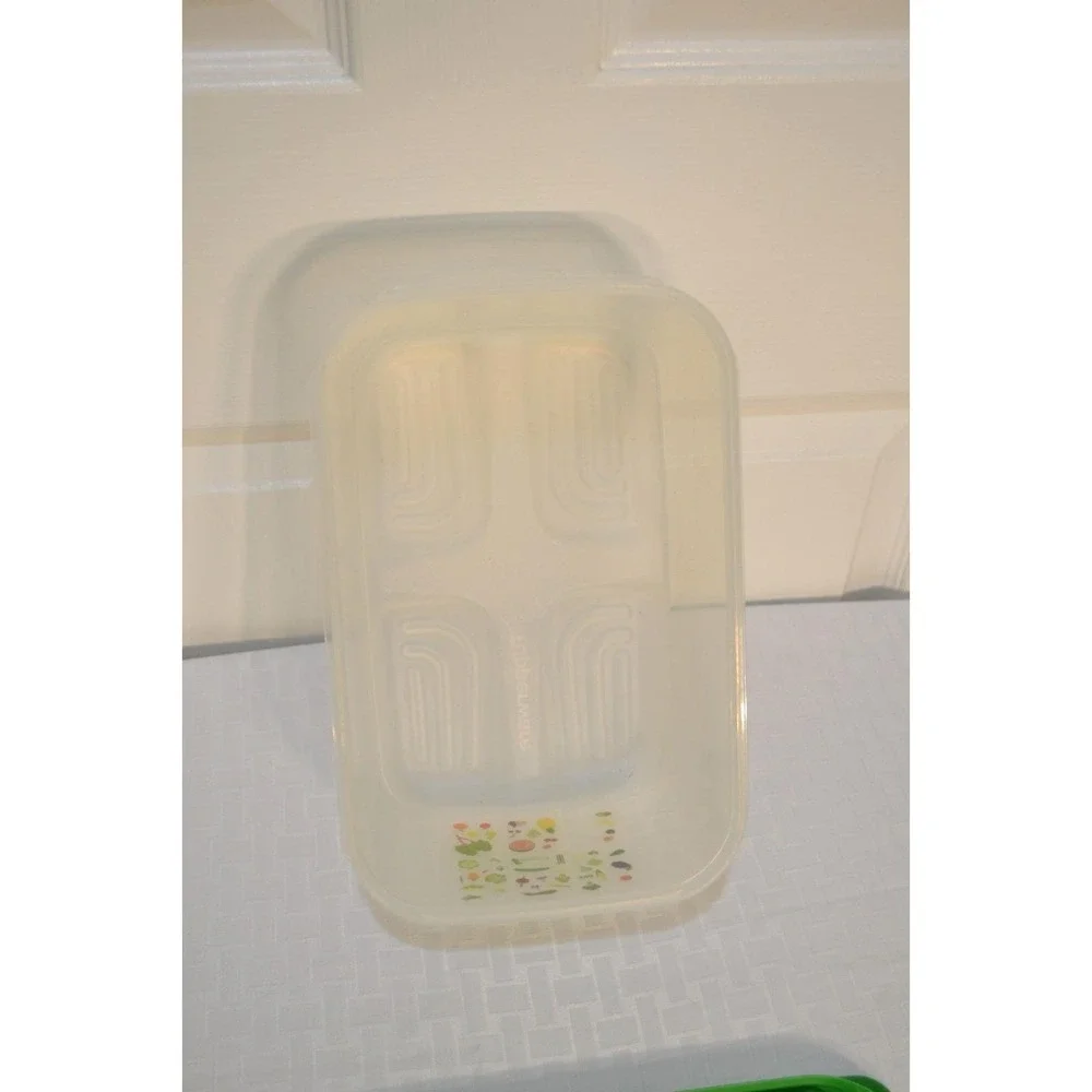 Tupperware FridgeSmart Storage Containers, 2 Pieces, 1.8L and 4.4L Capacity